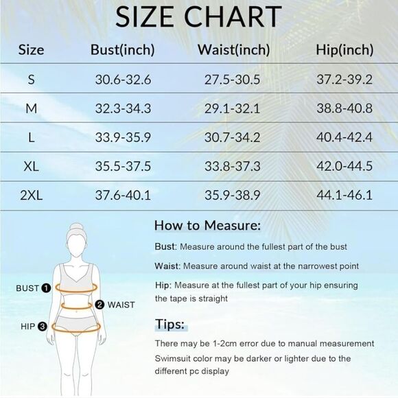 NWT Tankini Top with High Waist Bottoms Cross Strap Tie Back - Picture 8 of 8